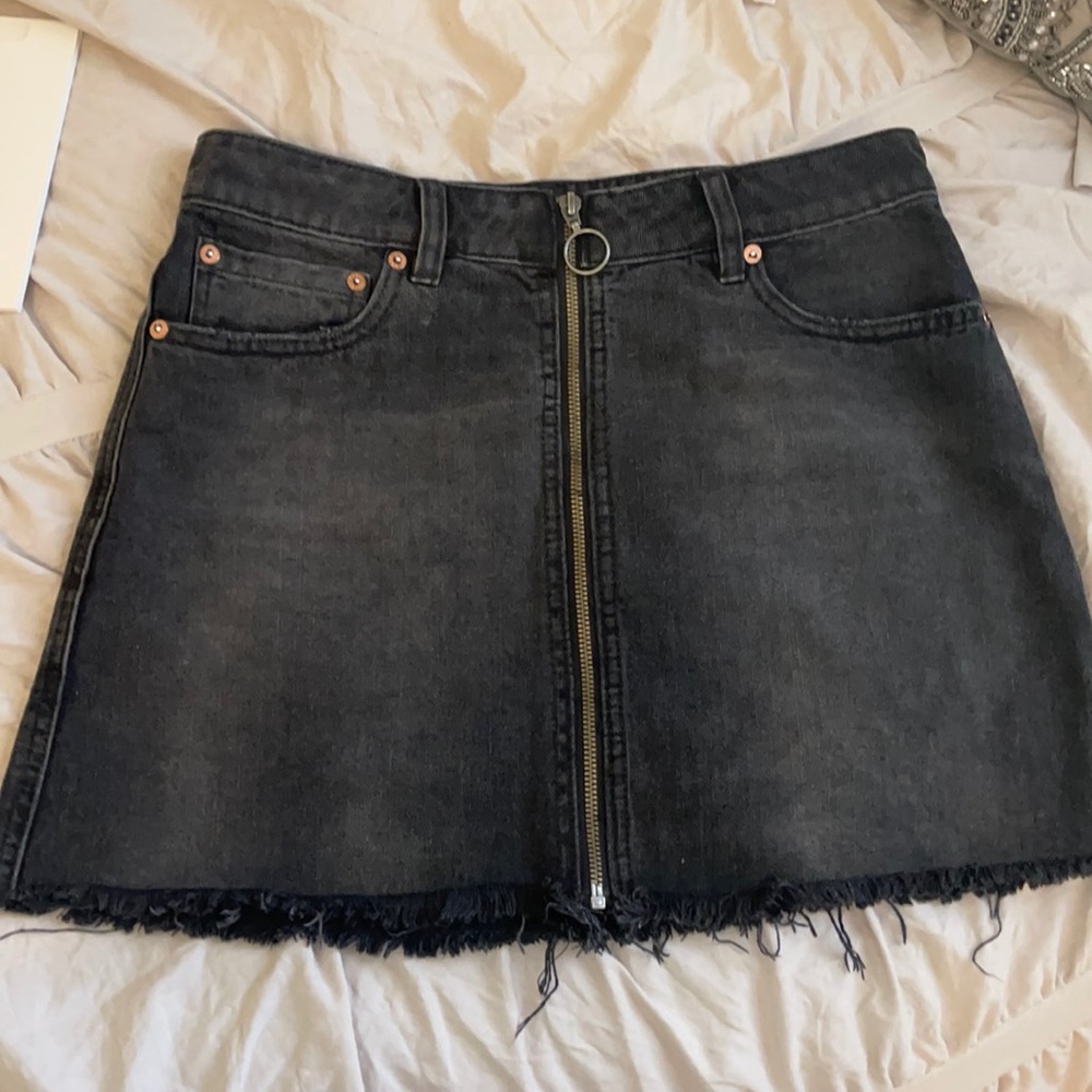 FREE PEOPLE DENIM SKIRT
